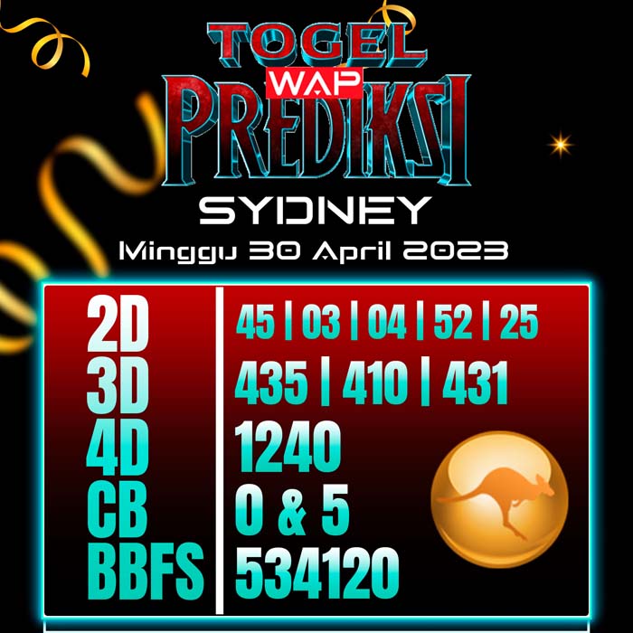 PREDIKSI TOGEL SYDNEY