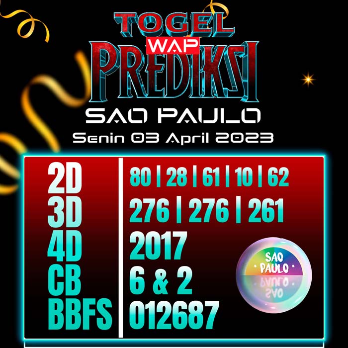 PREDIKSI TOGEL SAO PAULO