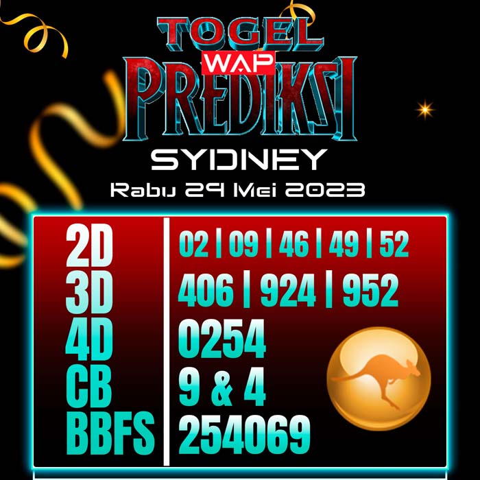 PREDIKSI TOGEL SYDNEY