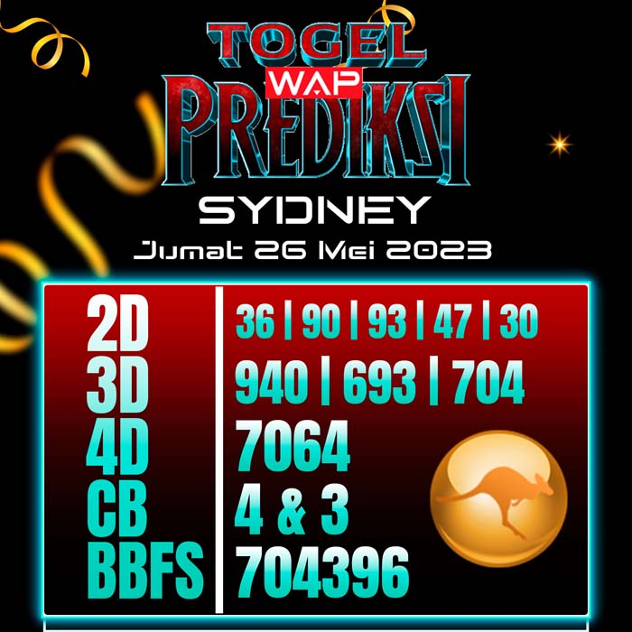 PREDIKSI TOGEL SYDNEY