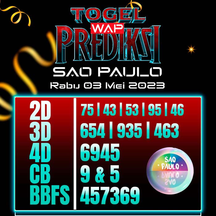 PREDIKSI TOGEL SAO PAULO