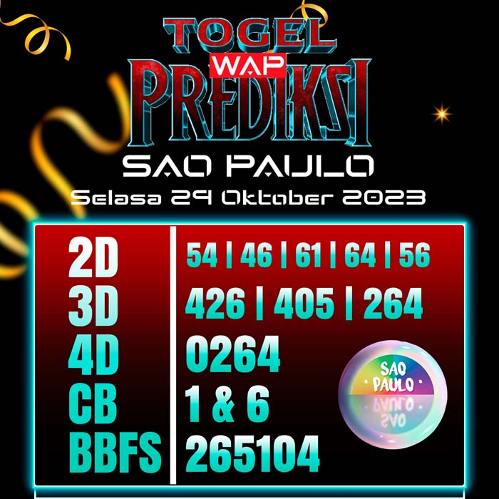 PREDIKSI TOGEL SAO PAULO