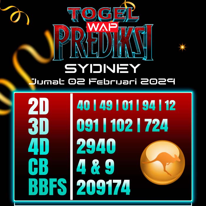 PREDIKSI TOGEL SYDNEY