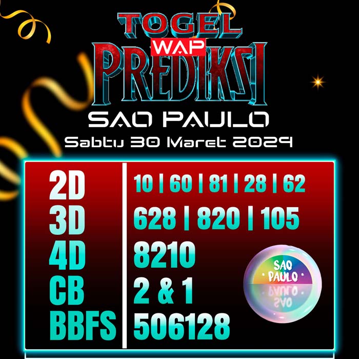 PREDIKSI TOGEL SAO PAULO