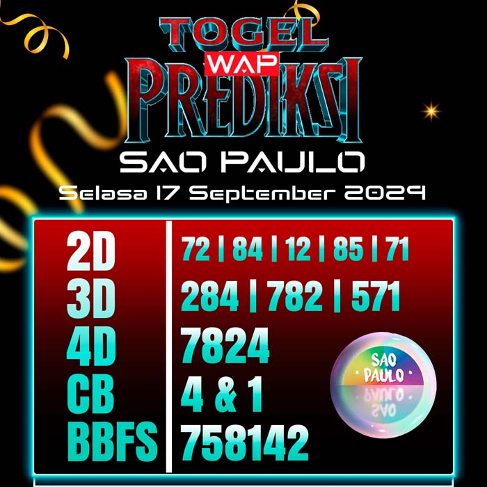 PREDIKSI TOGEL SAO PAULO